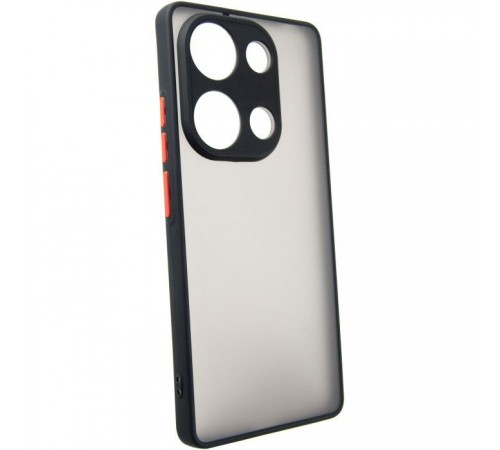 Чохол до мобільного телефона Dengos Matte Xiaomi Redmi Note 13 Pro 4G (black) (DG-TPU-MATT-141) Чохол до мобільного телефона Dengos Matte Xiaomi Redmi Note 13 Pro 4G (black) (DG-TPU-MATT-141)