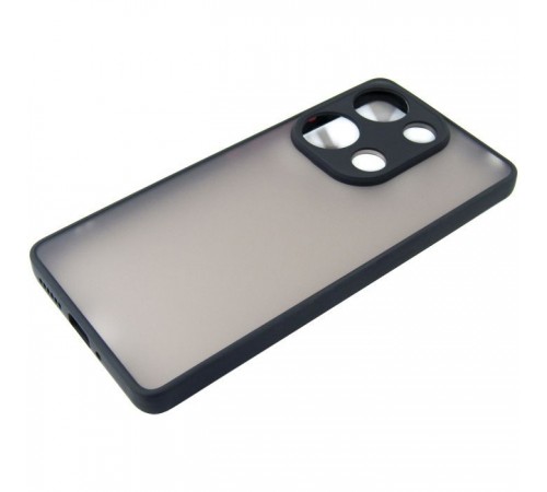 Чохол до мобільного телефона Dengos Matte Xiaomi Redmi Note 13 Pro 4G (black) (DG-TPU-MATT-141) Чохол до мобільного телефона Dengos Matte Xiaomi Redmi Note 13 Pro 4G (black) (DG-TPU-MATT-141)