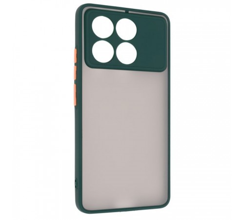 Чохол до мобільного телефона Armorstandart Frosted Matte Xiaomi Poco X6 Pro 5G Dark Green (ARM73372) Чохол до мобільного телефона Armorstandart Frosted Matte Xiaomi Poco X6 Pro 5G Dark Green (ARM73372)