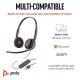 Навушники Poly Blackwire 3220 USB-A/C (8X228AA)