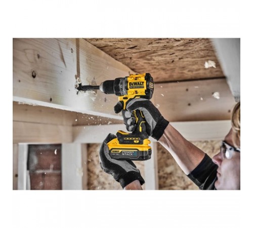 Шуруповерт DeWALT XR Li-Ion PowerStack 18 В, 2x5Ah, 90 Нм, 0-650/0-2000 об/хв, TSTAK (DCD800H2T) Шуруповерт DeWALT XR Li-Ion PowerStack 18 В, 2x5Ah, 90 Нм, 0-650/0-2000 об/хв, TSTAK (DCD800H2T)