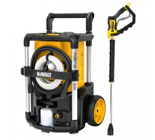 Мийка високого тиску DeWALT XR Li-Ion, 165 бар, шланг 6 м (без АКБ та ЗП) (DCMPW1600N)