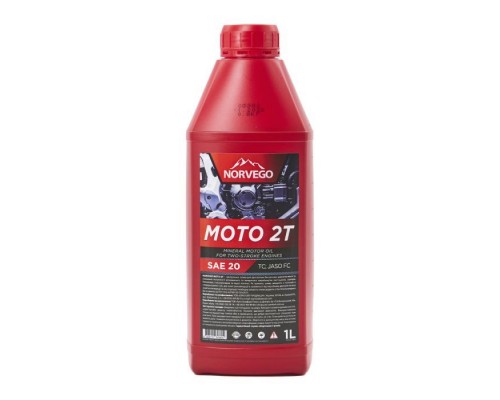 Моторна олива NORVEGO MOTO 2T 1л Моторна олива NORVEGO MOTO 2T 1л