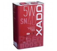 Моторна олива Xado Atomic Oil 5W-40 SN RED BOOST 4л (ХА 26269)