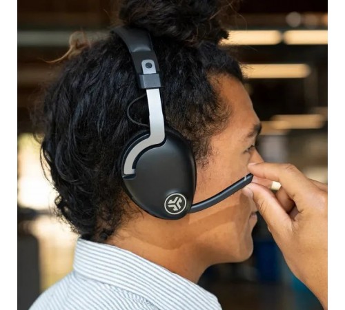 Навушники Jlab JBuds Work Wireless Black (IEUHBJBUDSWORKRBLK4) Навушники Jlab JBuds Work Wireless Black (IEUHBJBUDSWORKRBLK4)