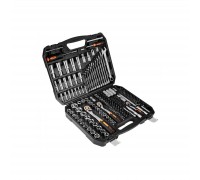 Набір інструментів Neo Tools 219шт, 1/2", 1/4", 3/8", CrV, кейс (10-076)