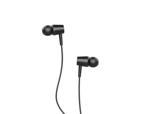 Наушники Denmen HF DR02 3.5mm 1.2м Black (DE-DR02-BK) Наушники Denmen HF DR02 3.5mm 1.2м Black (DE-DR02-BK)