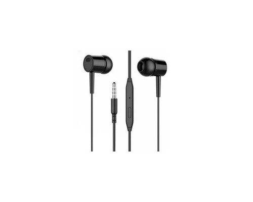 Наушники Denmen HF DR02 3.5mm 1.2м Black (DE-DR02-BK) Наушники Denmen HF DR02 3.5mm 1.2м Black (DE-DR02-BK)