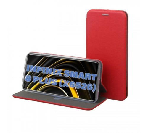 Чохол до мобільного телефона BeCover Exclusive Infinix Smart 8 Plus (X6526) Burgundy Red (711261) Чохол до мобільного телефона BeCover Exclusive Infinix Smart 8 Plus (X6526) Burgundy Red (711261)
