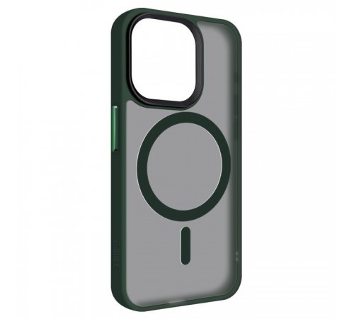 Чохол до мобільного телефона Armorstandart Uniq Magsafe Apple iPhone 15 Pro Dark Green (ARM75322) Чохол до мобільного телефона Armorstandart Uniq Magsafe Apple iPhone 15 Pro Dark Green (ARM75322)