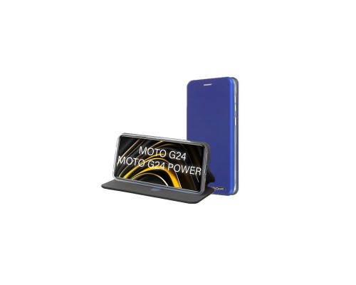 Чехол для мобильного телефона BeCover Exclusive Motorola Moto G24/G24 Power Blue (711485) Чехол для мобильного телефона BeCover Exclusive Motorola Moto G24/G24 Power Blue (711485)