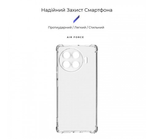 Чохол до мобільного телефона Armorstandart Air Force Tecno Spark 20 Pro+ (KJ7) Camera cover Transparent (ARM75506) Чохол до мобільного телефона Armorstandart Air Force Tecno Spark 20 Pro+ (KJ7) Camera cover Transparent (ARM75506)