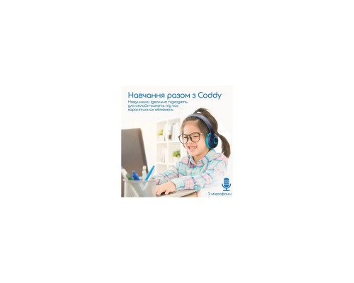 Наушники Promate Coddy Aqua (coddy.aqua) Наушники Promate Coddy Aqua (coddy.aqua)