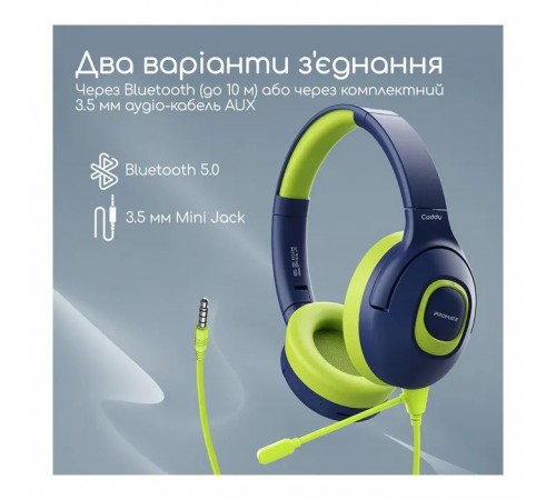 Наушники Promate Coddy Emerald (coddy.emerald) Наушники Promate Coddy Emerald (coddy.emerald)