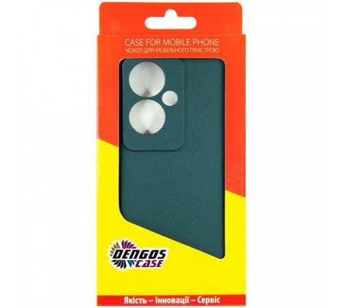 Чохол до мобільного телефона Dengos Soft Oppo Reno 11F (green) (DG-TPU-SOFT-60) Чохол до мобільного телефона Dengos Soft Oppo Reno 11F (green) (DG-TPU-SOFT-60)