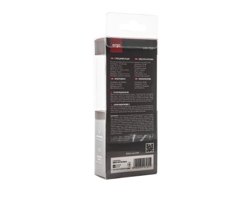 Навушники Ergo VM-730 Type-C Earphones Black (VM-730K) Навушники Ergo VM-730 Type-C Earphones Black (VM-730K)