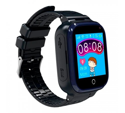 Смарт-часы Gelius Pro GP-PK007 (Ocean) Black Kids smart watch with GPS tracker (Pro GP-PK007 (Ocean) Black) Смарт-часы Gelius Pro GP-PK007 (Ocean) Black Kids smart watch with GPS tracker (Pro GP-PK007 (Ocean) Black)
