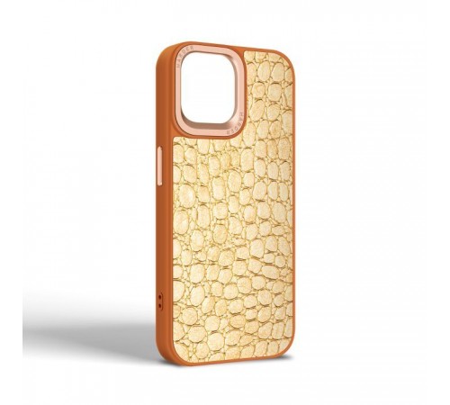 Чехол для мобильного телефона Harder Crocosaur Apple iPhone 15 Beige (ARM76697) Чехол для мобильного телефона Harder Crocosaur Apple iPhone 15 Beige (ARM76697)