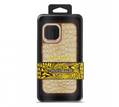 Чехол для мобильного телефона Harder Crocosaur Apple iPhone 15 Beige (ARM76697) Чехол для мобильного телефона Harder Crocosaur Apple iPhone 15 Beige (ARM76697)