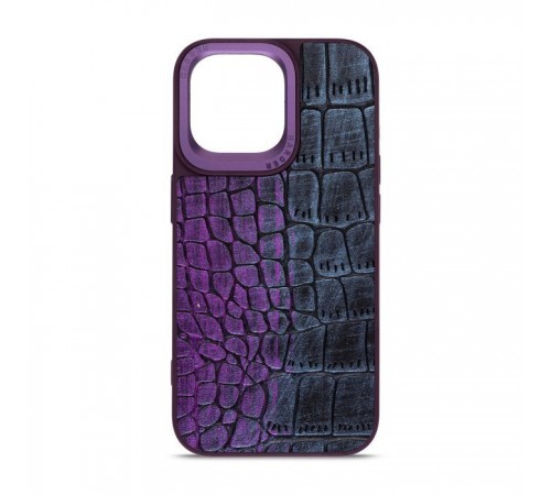 Чохол до мобільного телефона Harder Glamorous Croco Apple iPhone 14 Pro Max Dark Purple (ARM76775) Чохол до мобільного телефона Harder Glamorous Croco Apple iPhone 14 Pro Max Dark Purple (ARM76775)