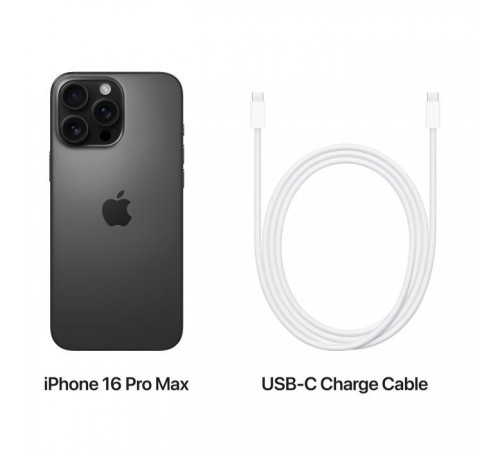 Мобильный телефон Apple iPhone 16 Pro Max 256GB Black Titanium (MYWV3) Мобильный телефон Apple iPhone 16 Pro Max 256GB Black Titanium (MYWV3)