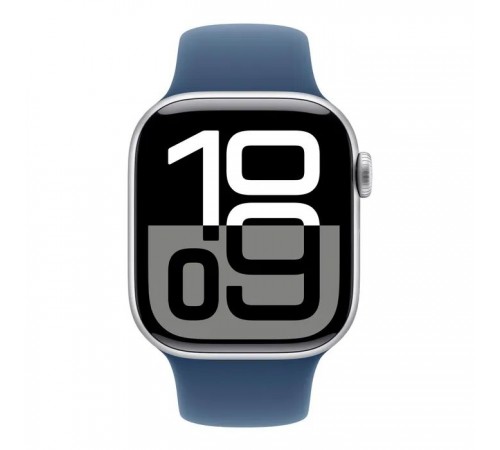 Смарт-годинник Apple Watch Series 10 GPS 42mm Silver Aluminium Case with Denim Sport Band - S/M (MWWA3QH/A) Смарт-годинник Apple Watch Series 10 GPS 42mm Silver Aluminium Case with Denim Sport Band - S/M (MWWA3QH/A)