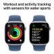 Смарт-годинник Apple Watch Series 10 GPS 42mm Silver Aluminium Case with Denim Sport Band - S/M (MWWA3QH/A)