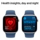 Смарт-годинник Apple Watch Series 10 GPS 42mm Silver Aluminium Case with Denim Sport Band - S/M (MWWA3QH/A)