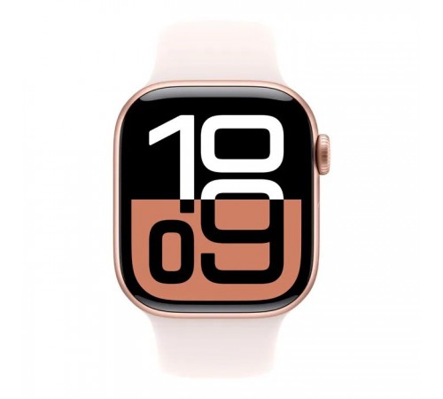 Смарт-годинник Apple Watch Series 10 GPS 42mm Rose Gold Aluminium Case with Light Blush Sport Band - S/M (MWWH3QH/A) Смарт-годинник Apple Watch Series 10 GPS 42mm Rose Gold Aluminium Case with Light Blush Sport Band - S/M (MWWH3QH/A)