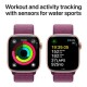Смарт-часы Apple Watch Series 10 GPS 42mm Rose Gold Aluminium Case with Plum Sport Loop (MWWK3QH/A)