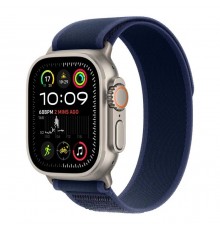 Смарт-часы Apple Watch Ultra 2 2024 GPS + Cellular 49mm Natural Titanium Case с Blue Trail Loop - S/M (MX4J3UL/A)
