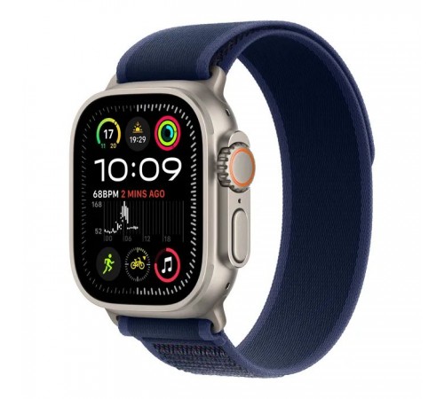 Смарт-годинник Apple Watch Ultra 2 2024 GPS + Cellular 49mm Natural Titanium Case with Blue Trail Loop - S/M (MX4J3UL/A) Смарт-годинник Apple Watch Ultra 2 2024 GPS + Cellular 49mm Natural Titanium Case with Blue Trail Loop - S/M (MX4J3UL/A)
