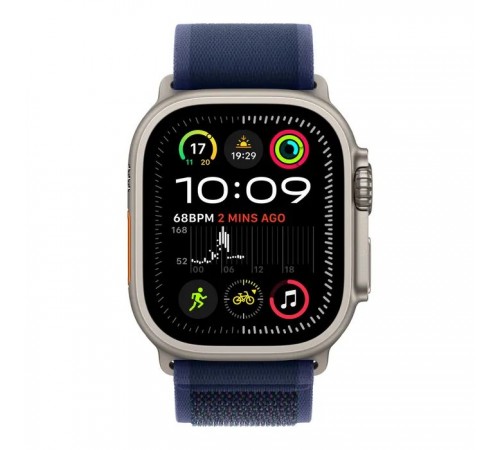 Смарт-годинник Apple Watch Ultra 2 2024 GPS + Cellular 49mm Natural Titanium Case with Blue Trail Loop - S/M (MX4J3UL/A) Смарт-годинник Apple Watch Ultra 2 2024 GPS + Cellular 49mm Natural Titanium Case with Blue Trail Loop - S/M (MX4J3UL/A)