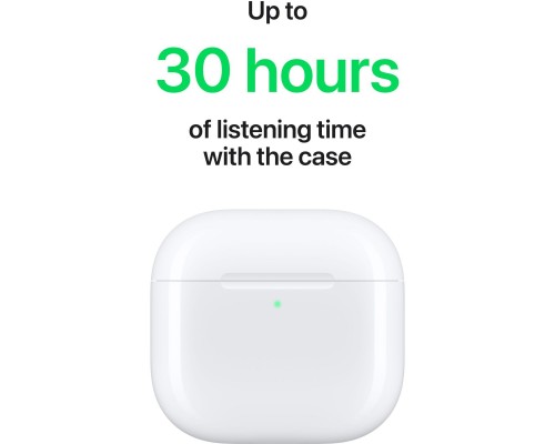 Навушники Apple AirPods 4 (MXP63ZE/A) Навушники Apple AirPods 4 (MXP63ZE/A)