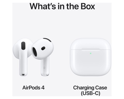 Навушники Apple AirPods 4 (MXP63ZE/A) Навушники Apple AirPods 4 (MXP63ZE/A)