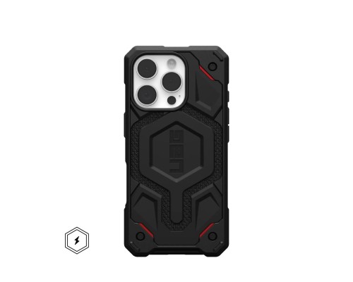 Чохол до мобільного телефона UAG iPhone 16 Pro Monarch Pro Magsafe Kevlar Black (114456113940) Чохол до мобільного телефона UAG iPhone 16 Pro Monarch Pro Magsafe Kevlar Black (114456113940)