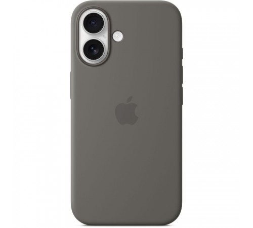 Чехол для мобильного телефона Apple iPhone16 Silicone Case with MagSafe - Stone Gray (MYY33ZM/A) Чехол для мобильного телефона Apple iPhone16 Silicone Case with MagSafe - Stone Gray (MYY33ZM/A)
