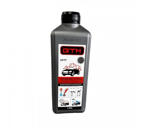 Засіб для мийок високого тиску GTM активна піна 1,1кг (розведення 19-112) Dynamic Foam (DF77-1) Засіб для мийок високого тиску GTM активна піна 1,1кг (розведення 19-112) Dynamic Foam (DF77-1)
