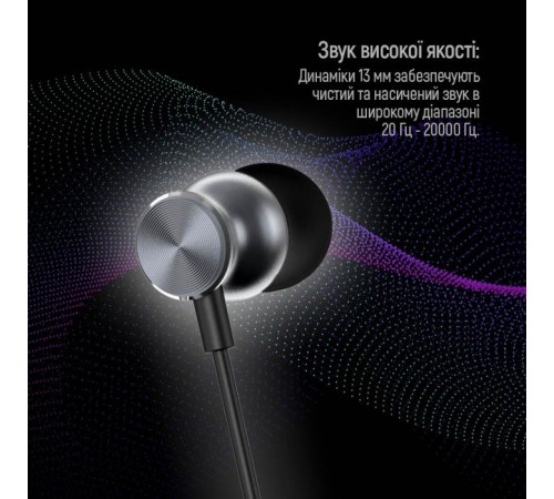 Наушники ColorWay 3.5 mm Wired Earphone UrbanBeat Black (CW-WD03BK) Наушники ColorWay 3.5 mm Wired Earphone UrbanBeat Black (CW-WD03BK)
