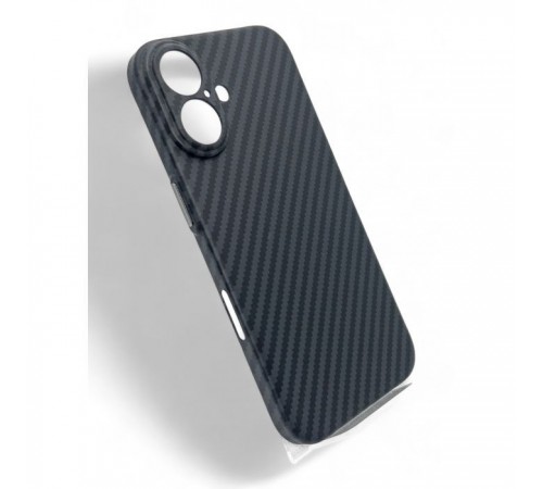 Чохол до мобільного телефона BeCover Carbonite Case (MagSafe) для Apple iPhone 16 Black (712067) Чохол до мобільного телефона BeCover Carbonite Case (MagSafe) для Apple iPhone 16 Black (712067)
