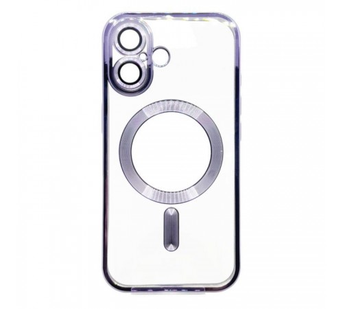Чохол до мобільного телефона BeCover TPU Chrome Case (MagSafe) для Apple iPhone 16 Plus Purple (712079) Чохол до мобільного телефона BeCover TPU Chrome Case (MagSafe) для Apple iPhone 16 Plus Purple (712079)