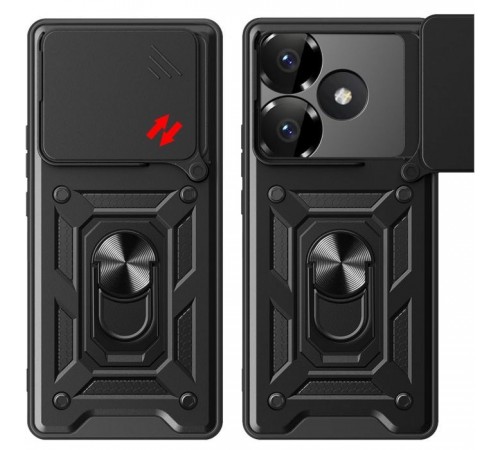 Чохол до мобільного телефона BeCover Military Poco F6 Black (712165)