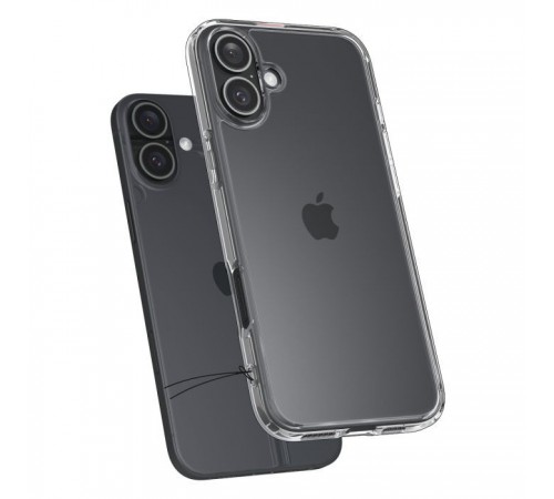 Чохол до мобільного телефона Spigen iPhone 16 Plus Ultra Hybrid Crystal Clear (ACS08069) Чохол до мобільного телефона Spigen iPhone 16 Plus Ultra Hybrid Crystal Clear (ACS08069)