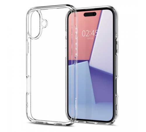 Чохол до мобільного телефона Spigen iPhone 16 Plus Ultra Hybrid Crystal Clear (ACS08069) Чохол до мобільного телефона Spigen iPhone 16 Plus Ultra Hybrid Crystal Clear (ACS08069)