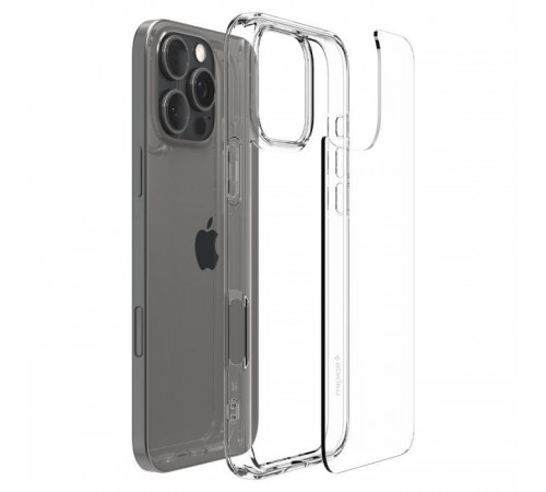 Чохол до мобільного телефона Spigen iPhone 16 Pro Ultra Hybrid Crystal Clear (ACS08121) Чохол до мобільного телефона Spigen iPhone 16 Pro Ultra Hybrid Crystal Clear (ACS08121)