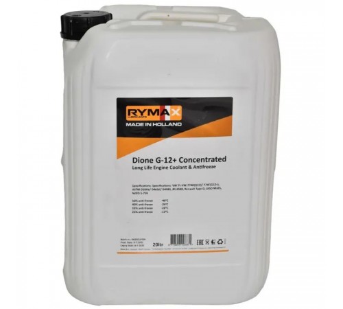 Антифриз RYMAX Dione G12+, 20л. червоний Антифриз RYMAX Dione G12+, 20л. червоний