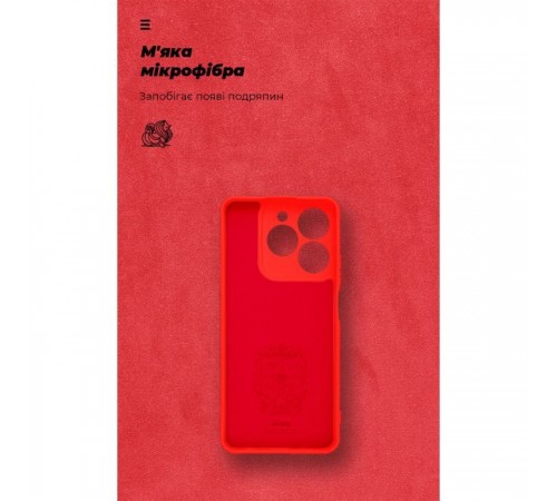 Чохол до мобільного телефона Armorstandart ICON Realme C63 4G / C61 4G Camera cover Red (ARM78461) Чохол до мобільного телефона Armorstandart ICON Realme C63 4G / C61 4G Camera cover Red (ARM78461)