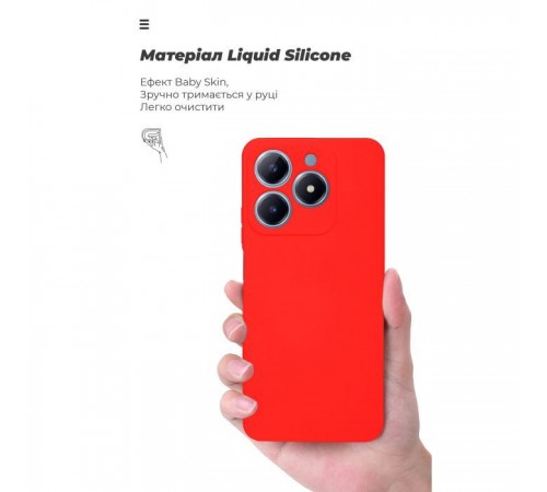 Чохол до мобільного телефона Armorstandart ICON Realme C63 4G / C61 4G Camera cover Red (ARM78461) Чохол до мобільного телефона Armorstandart ICON Realme C63 4G / C61 4G Camera cover Red (ARM78461)