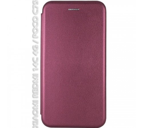 Чохол до мобільного телефона BeCover Exclusive Xiaomi Redmi 14C 4G / Poco C75 Red Wine (712511)