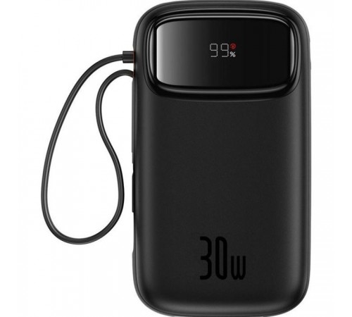 Батарея универсальная Baseus QPow2 20000mAh 30W, с 2*Type-C Cable, Black (P10055009113-00) Батарея универсальная Baseus QPow2 20000mAh 30W, с 2*Type-C Cable, Black (P10055009113-00)